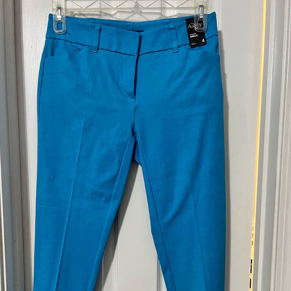 Blue dress pants
